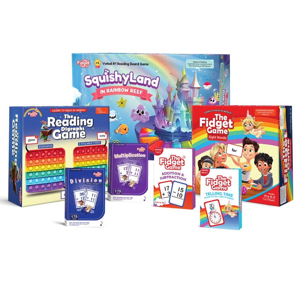 Image for The Fidget Game Grade 2 Shark Tank Bundle from School Specialty